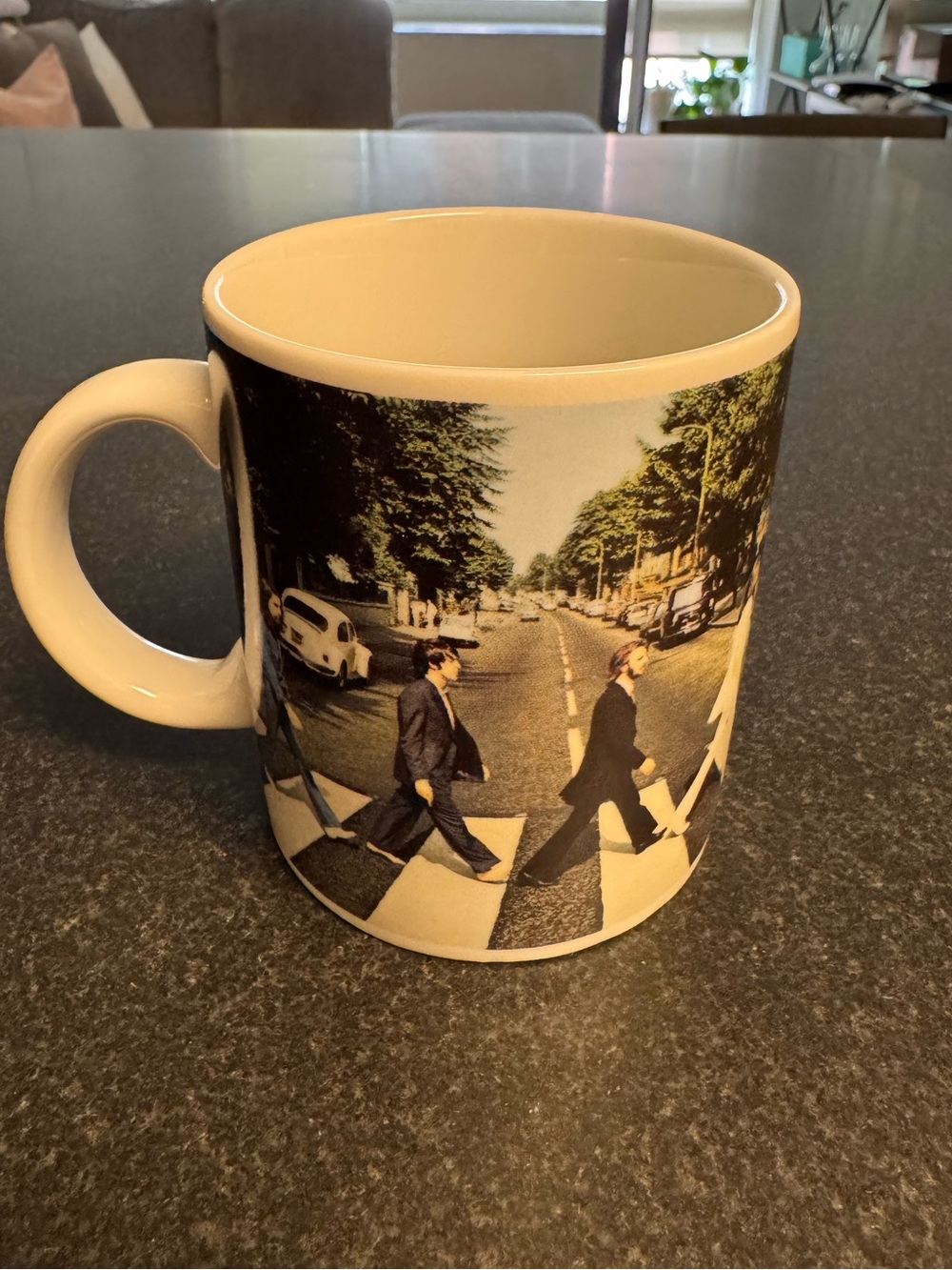 The Beatles Abbey Road coffee mug